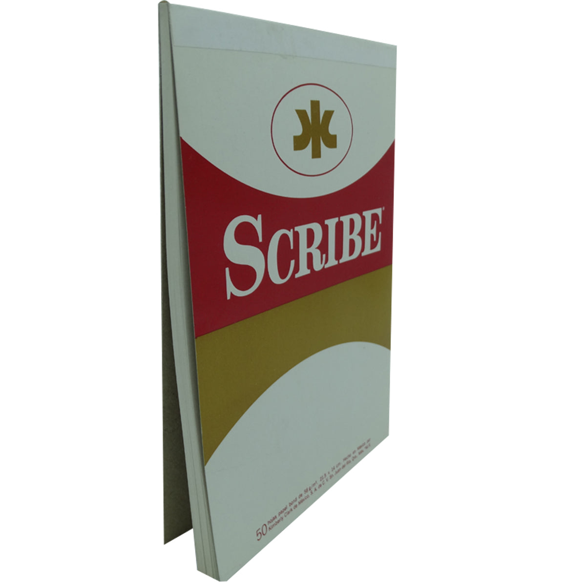 Block Scribe Blanco Esquela Ejecutivo 58grs 21.5*14cm 50 Hojas