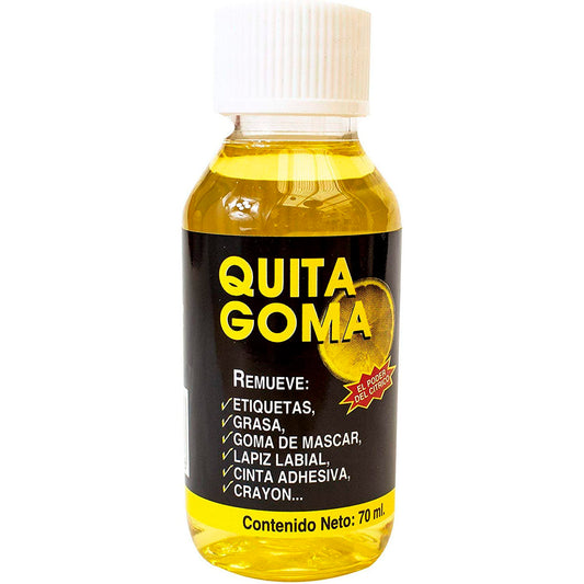 Quita Goma Rodin Removedor Grasa Etiquetas Liquido 70ml