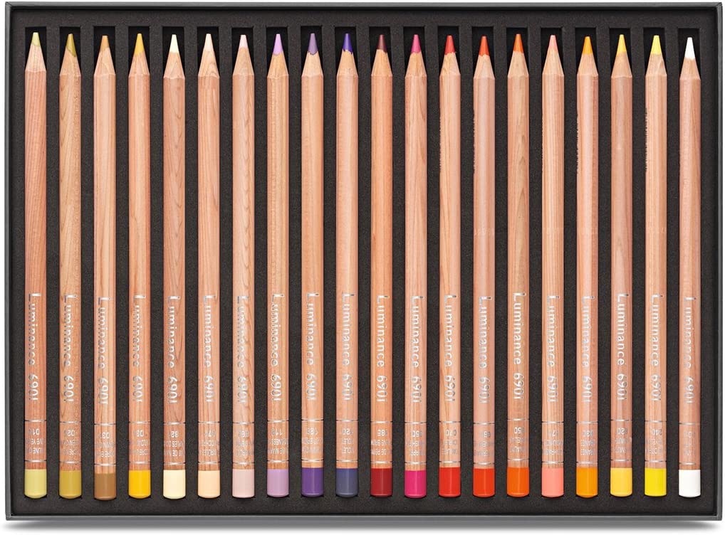 Lapices De Color Caran D'ache Luminance Estuche C/40