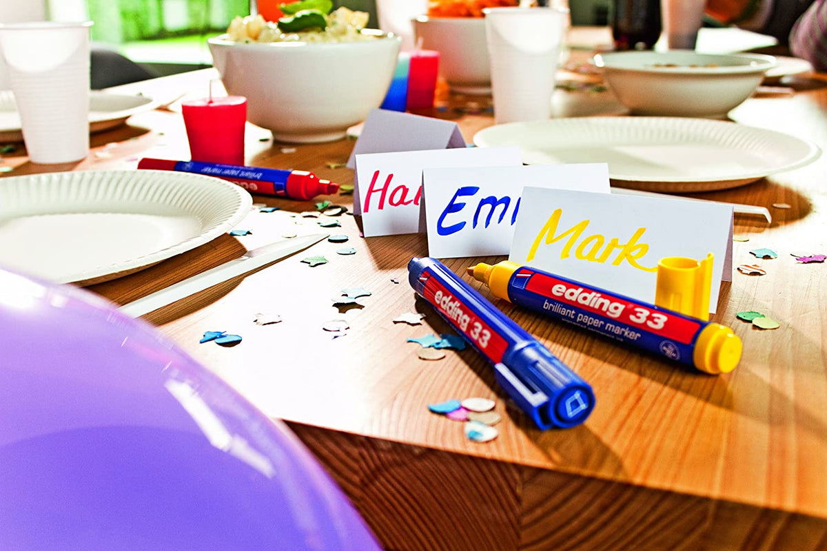 Edding Permanent Refillable Marker Bright Color 1.5mm