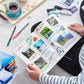 Happy Edding Big Box 69+1 Mezclador Colores Surtidos 70 Piezas Papel
