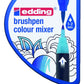 Rotulador Edding Brushpen Punta Pincel + 1 Mezclador Box Happy C/20 Pzas Papel