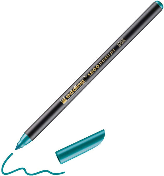 Rotulador Edding 1200 Metalico Papel Punta Fibra 1-3mm