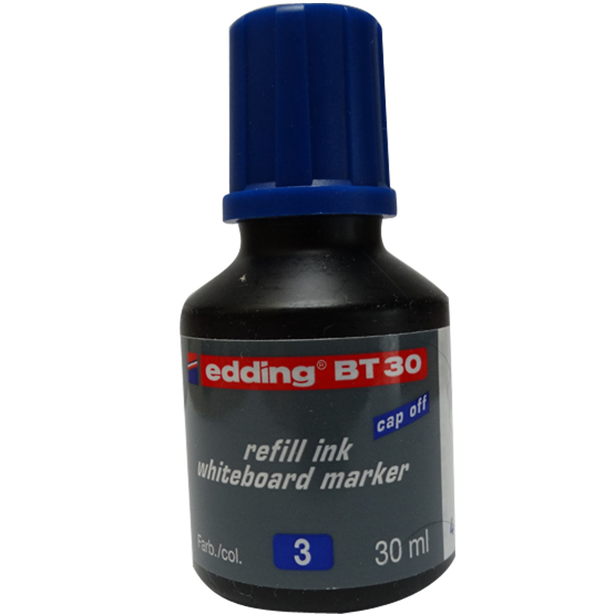 Tinta Edding BT30 Pizarron Blanco Frasco c/Gotero 30ml