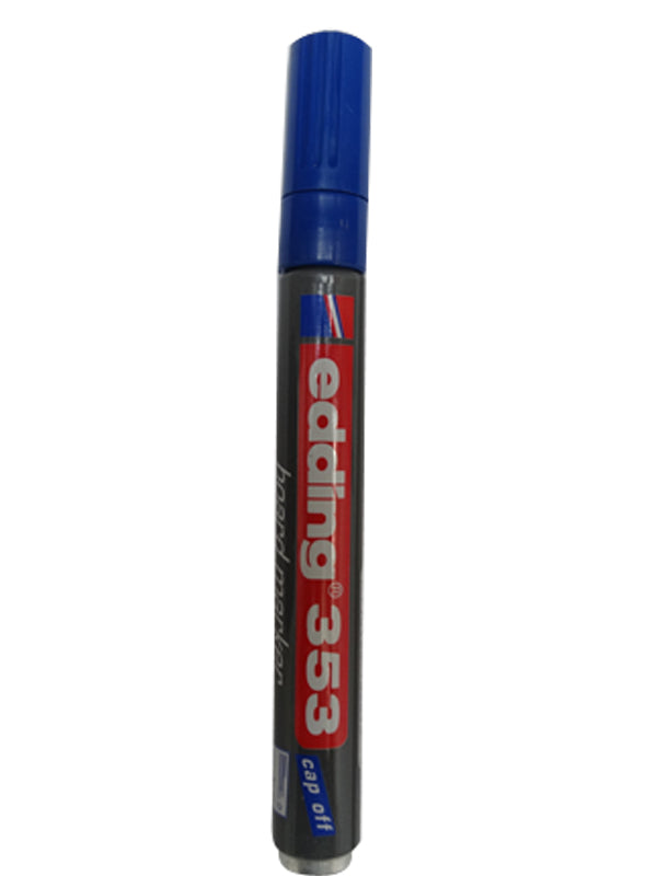 Plumones Edding 353 Pizarron Recargable Punta Biselada 1.5mm