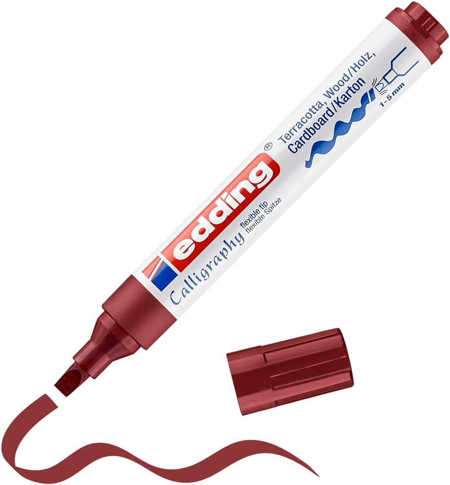 Edding 1455 Flexible Square Tip Marker Pen 1-5mm