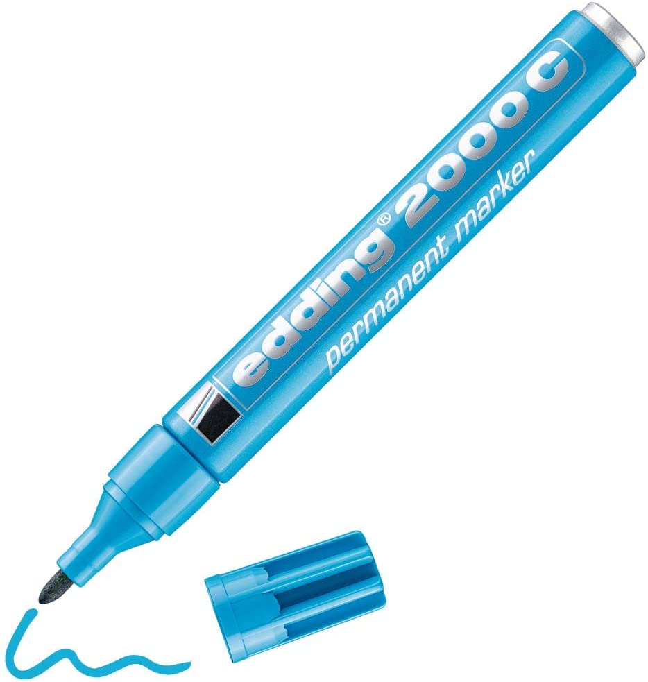 Marcador Edding 2000 Permanente Recargable P/redonda 1.5-3mm