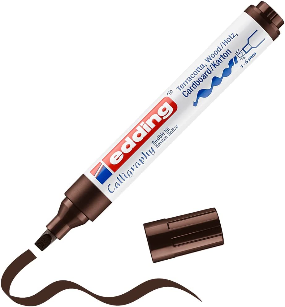Edding 1455 Flexible Square Tip Marker Pen 1-5mm
