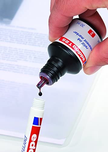 Tinta Edding Et25 Marcador Permanente Frasco Gotero Recarga 30ml