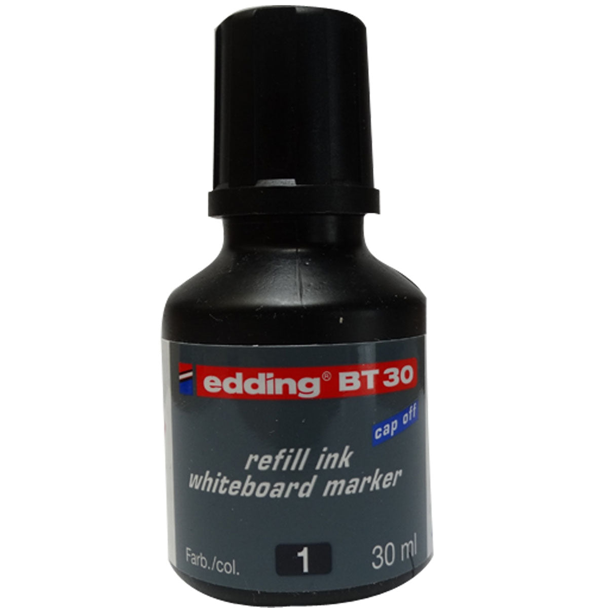 Tinta Edding BT30 Pizarron Blanco Frasco c/Gotero 30ml
