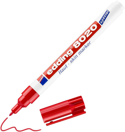 Edding 8020 Skin Marker Dermatologist Tested 1mm Box of 10
