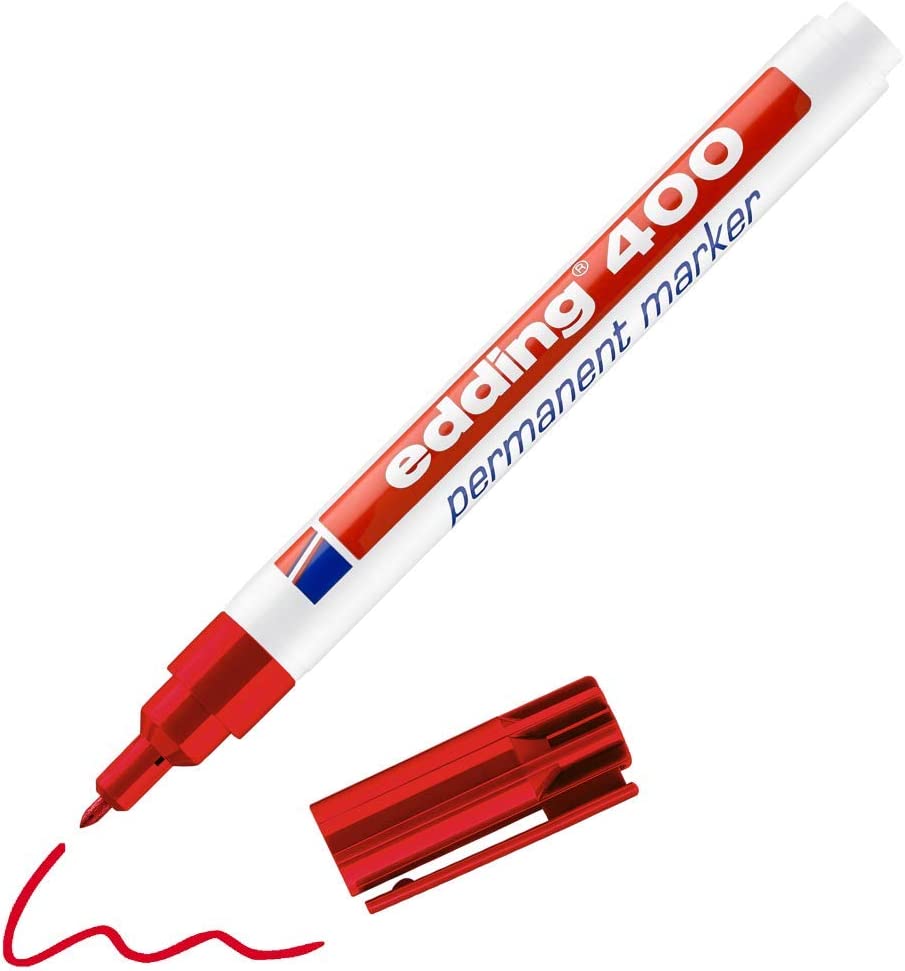 Marcador Edding E400 Permanente Recargable P.fina 1mm