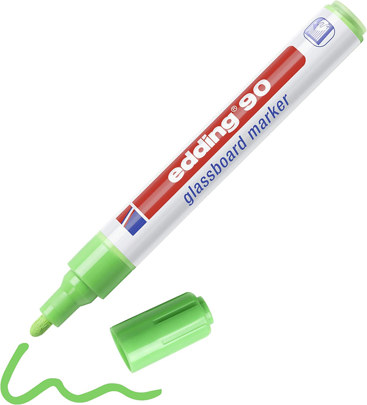 Marcador Edding E90 Cristal Vidrios Punta redonda 2-3mm