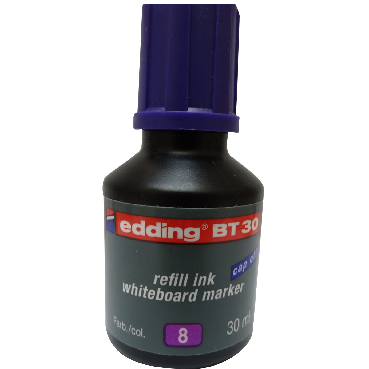 Tinta Edding BT30 Pizarron Blanco Frasco c/Gotero 30ml